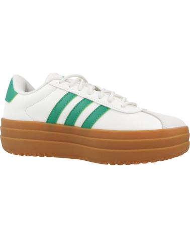 SNEAKERS ADIDAS VL COURT BOLD BIANCHE CON ZEPPA WHITE