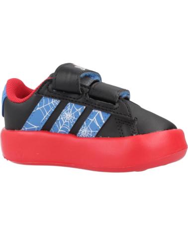TÊNIS ADIDAS GRAND COURT SPIDER-MAN CF PRETAS BLACK