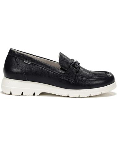 MOCASÍN DE PIEL NEGRO FLUCHOS 99103792844 CON SUELA RAW VARIOS COLORES