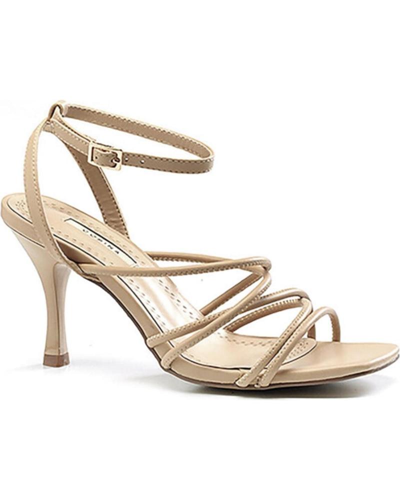Sandali per Donna CORINA SANDALIA TACON TIRAS VARIOS M2220 BEIGE