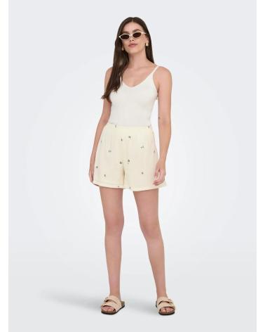 ONLY ALBA JACQUELINE DE YONG SHORTS 15367577 BEIGE BEIGE