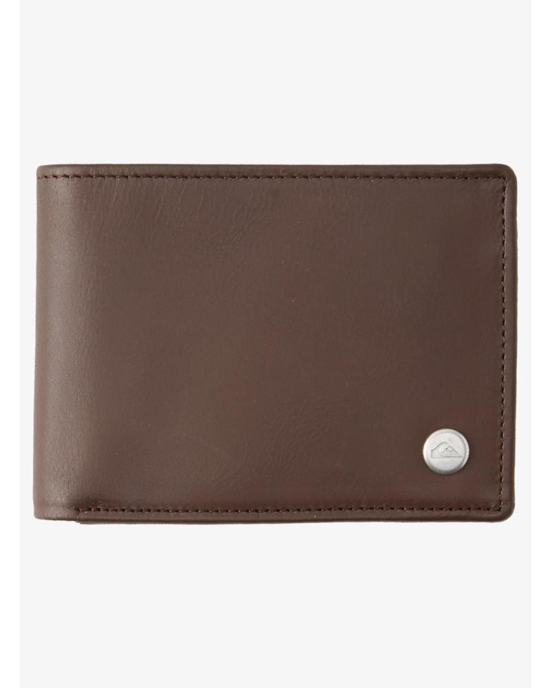 QUIKSILVER MAC WALLET EQYAA03940 MINK BROWN VISON