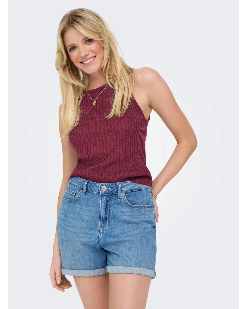 ONLY KNITTED STRAPPY TOP RED (REF. 15347883) ROJO