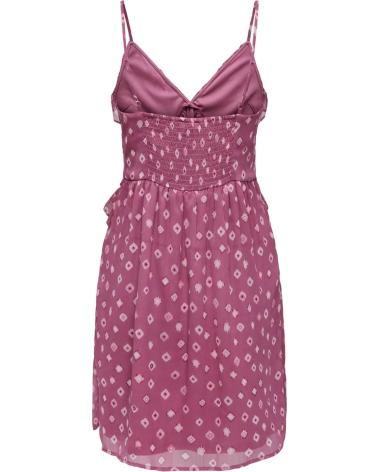 VESTIDO DE ALÇAS ONLY GRTECHEN 15366892 ROSA ROSA