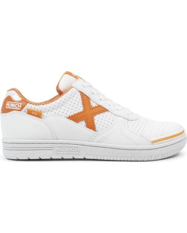 MUNICH G-3 KID VCCO 444 BIANCO-ARANCIO BLANCO-NARANJA