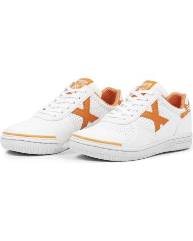 MUNICH G-3 KID VCCO 444 BIANCO-ARANCIO BLANCO-NARANJA