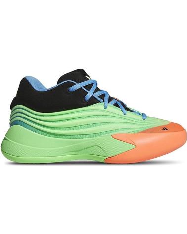 ADIDAS DAME X J ARANCIO VERDE VERDE
