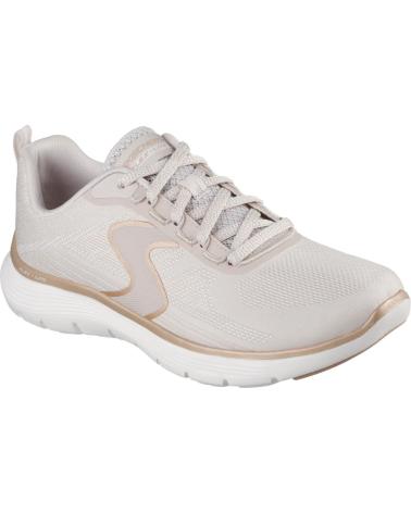 SNEAKERS CASUAL SKECHERS FLEX APPEAL 5.0 BEIGE BEIGE