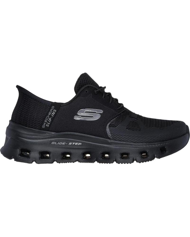 TÊNIS SKECHERS SLIP-INS GLIDE-STEP PRO PRETAS NEGRO