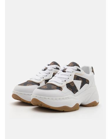 SCARPE DA GINNASTICA GUESS HAPYY3 BIANCHE BLANCO