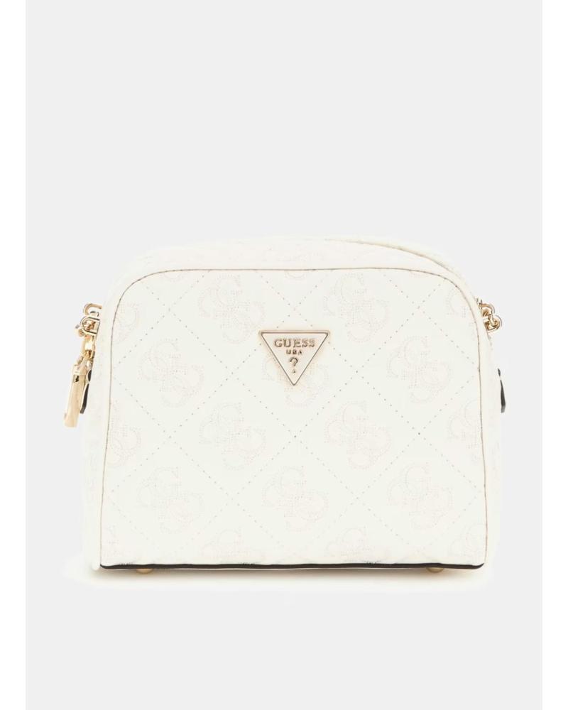 BORSA A TRACOLLA GUESS ADELASIA CAMERA CROSSBODY BIANCA BLANCO