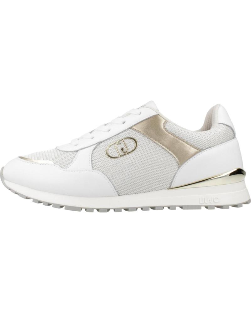 LIU JO MAXI WONDER LOW 01 WHTGLD BRANCO OURO WHTGLD