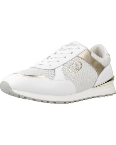 LIU JO MAXI WONDER LOW 01 WHTGLD BRANCO OURO WHTGLD