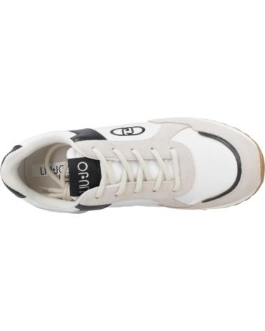 TÊNIS LIU JO MAXI WONDER LOW 01 MLKBLK BEGE MLKBLK