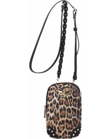 SAC BANDOULIÈRE PEPE MOLL JAGUAR IMPRIMÉ ANIMAL AVEC ANSE TRESSÉE VARIOS COLORES
