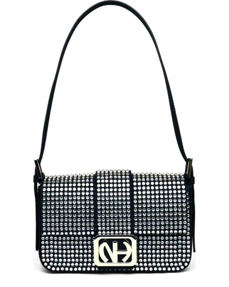 BOLSA DE OMBRO NOA HARMON COSMO PRATEADO PLATEADO
