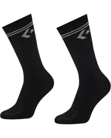 CONVERSE CALCETINES E1025B PACK-2 PAR E1025B NEGRO