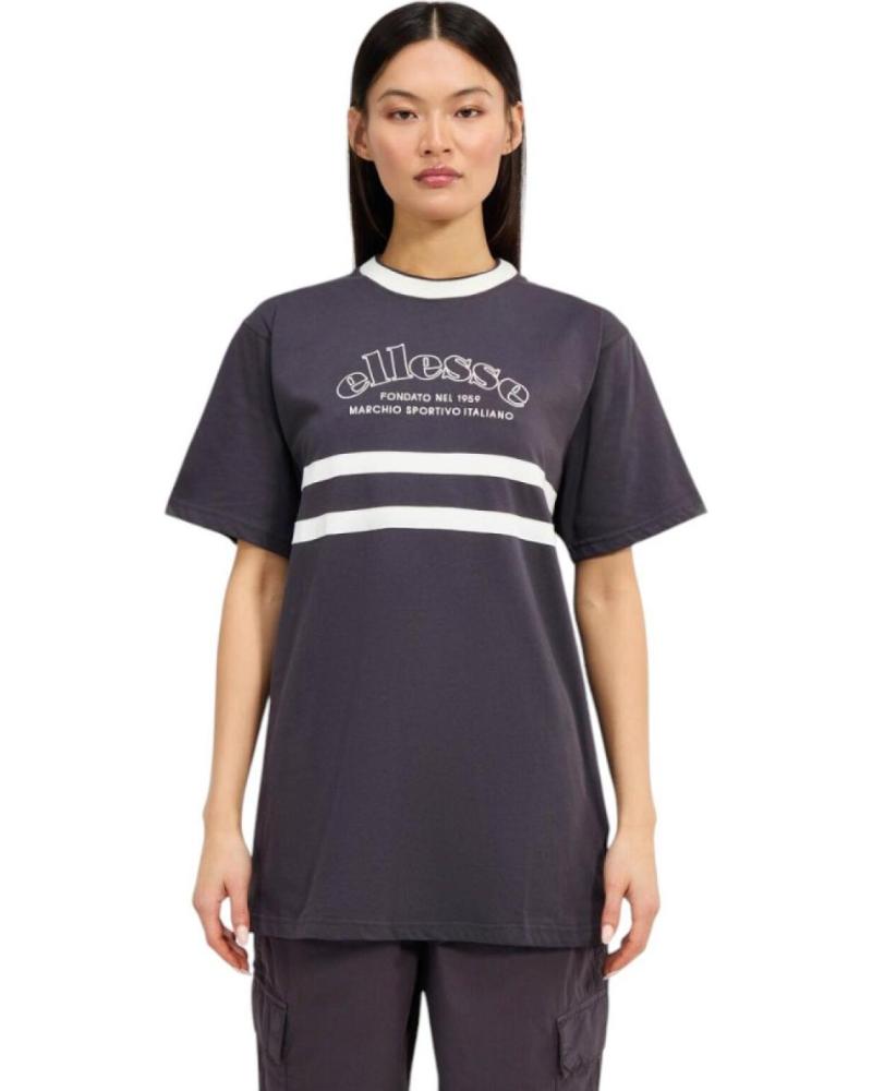 ELLESSE CAMISETA THONES OSCURO SGA22507-103 MUJER GRIS