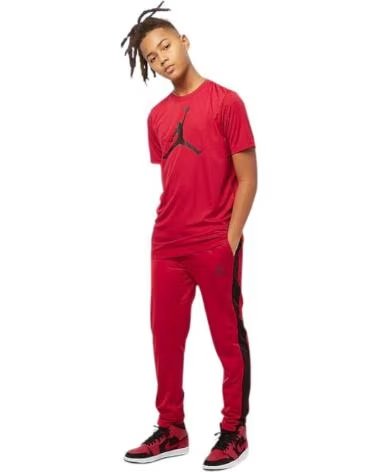 JORDAN CAMISETA JUMPMAN LOGO ROJO 954293-R78 NINO NINA CLARO