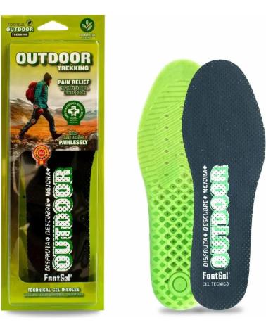 FOOTGEL PLANTILLAS GEL OUTDOOR AROMA EUCALIPTO NEGRO