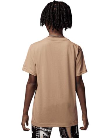T-SHIRT JORDAN EMBROIDERED JEUNE MARRON 95D634-J34 MARRóN