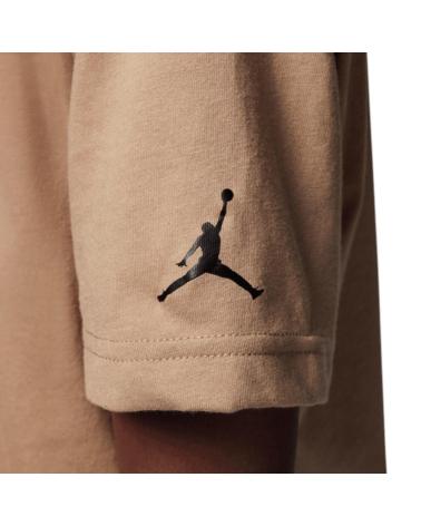 T-SHIRT JORDAN EMBROIDERED JEUNE MARRON 95D634-J34 MARRóN