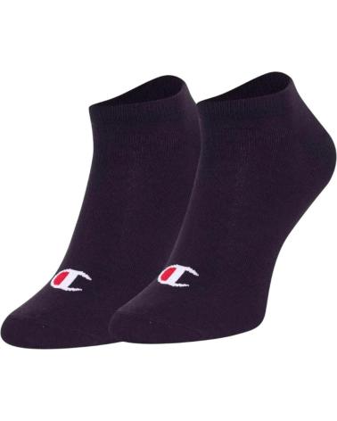 CHAMPION CALCETINES CORTOS UNISEX 3-PARES U20100-KK001 NEGRO