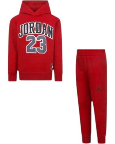JORDAN CHANDAL JDN JERSEY PACK PO SET 23 85C651-R78 TRACKSUIT ROJO