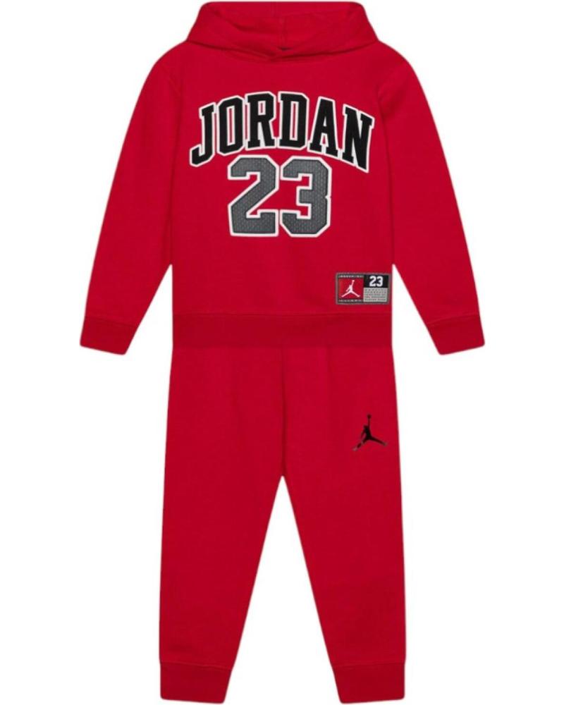 JORDAN CHANDAL JDN JERSEY PACK PO SET 23 85C651-R78 TRACKSUIT ROJO