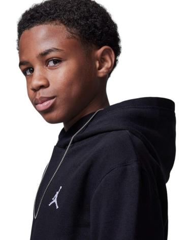 SUDADERA CON CAPUCHA JORDAN MJ BROOKLYN FLEECE PO NEGRA 95D232-023 NEGRO