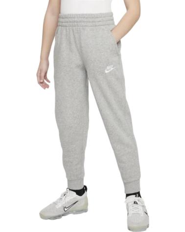 NIKE PANTALONES B NSW CLUB FT JOGGER LBF FD3019-063 PANT GRIS