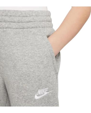 NIKE PANTALONES B NSW CLUB FT JOGGER LBF FD3019-063 PANT GRIS