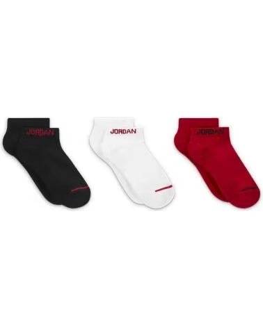 JORDAN 3ER PACK JUMPMAN NO SHOW KNÖCHELSOCKEN WJ0008-R78 MEHRFARBIG MULTICOLOR