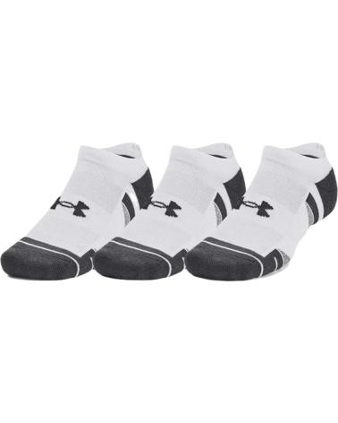 CALZINI UNDER ARMOUR PERF TECH PACK-3 - BIANCO/MULTICOLORE (RIF: 1379503-100) MULTICOLOR