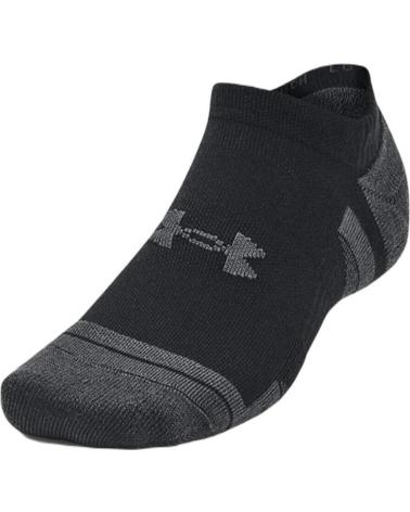 CALZE UNDER ARMOUR PERFORMANCE TECH CONFEZIONE DA 3 PAIA NERE 1379503-001 NEGRO