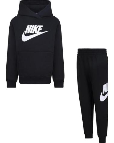 NIKE CHANDAL CLUB FLEECE SET TRACKSUIT 86L135-023 NEGRO