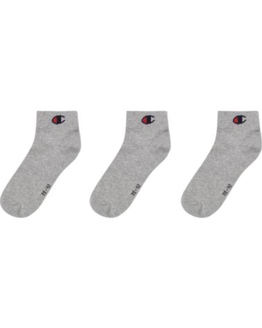 CHAMPION CALCETINES AUT ATHL QUARTER 3-PAR U20099-EM010 GRIS
