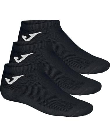 CONFEZIONE 3 PAIA CALZINI INVISIBILI JOMA 400781-100 NERI NEGRO