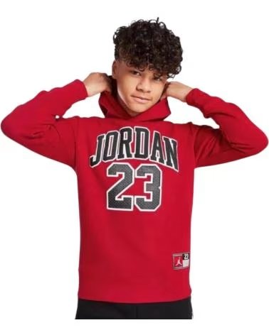 JORDAN SWEAT À CAPUCHE JBR FLC PO 23 HOODIE 95C479-R78 ROJO