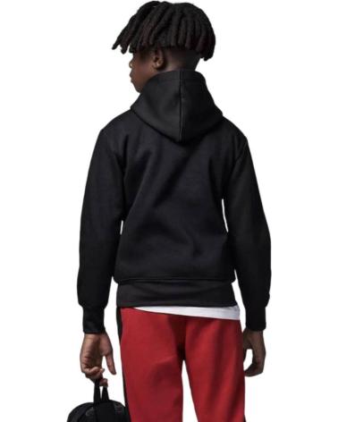 SWEAT À CAPUCHE JORDAN JUMPMAN SUSTAINABLE PULLOVER NOIR - MODÈLE 95B910-023 NEGRO