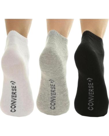 CONVERSE 3ER-PACK KURZE SOCKEN E747A TRICOLOR MULTICOLOR