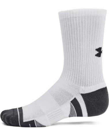 UNDER ARMOUR PERFORMANCE TECH SOCKEN 3ER-PACK WEISS 1379512-100 CLARO