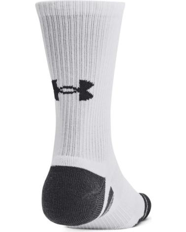 UNDER ARMOUR PERFORMANCE TECH SOCKEN 3ER-PACK WEISS 1379512-100 CLARO