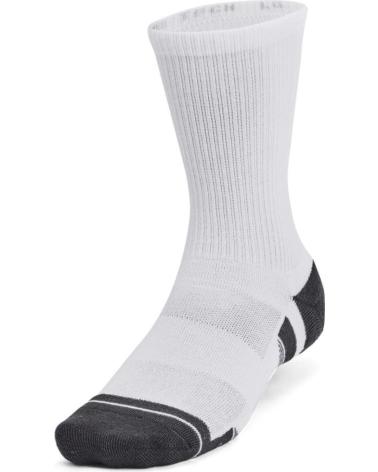 UNDER ARMOUR PERFORMANCE TECH SOCKEN 3ER-PACK WEISS 1379512-100 CLARO