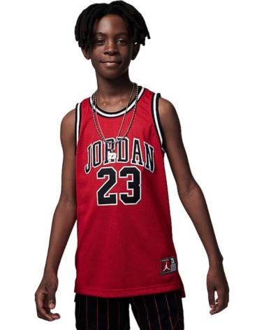 NIKE CAMISETA JORDAN 23 JERSEY ROJO TIRANTES T SHIRT BASKET 95A77 NEGRO