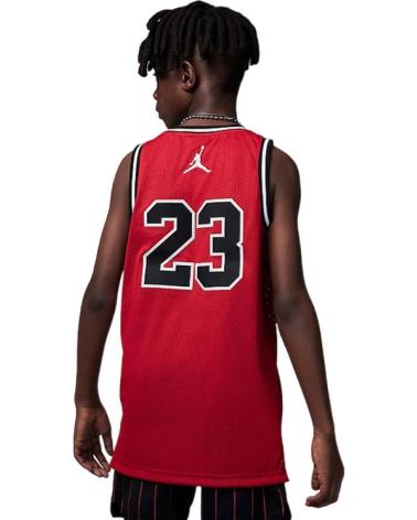 NIKE CAMISETA JORDAN 23 JERSEY ROJO TIRANTES T SHIRT BASKET 95A77 NEGRO