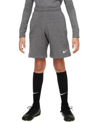 PANTALONCINI NIKE B PARK20 FLEECED CW6932-071 GRIGIO GRIS