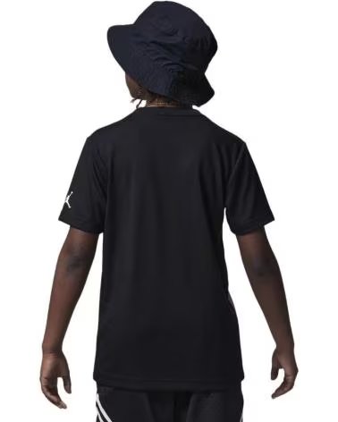 JORDAN CAMISETA JDB SNEAKER SCHOOL JUMPMAN 95C421-023 NEGRO/ROJO ROJO