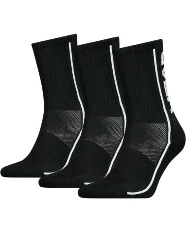 CALZE HEAD PERFORMANCE CREW PACCO DA 3 NERE 791011001-005 NEGRO