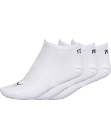 PUMA 3-PACK WHITE INVISIBLE SHORT SOCKS 300